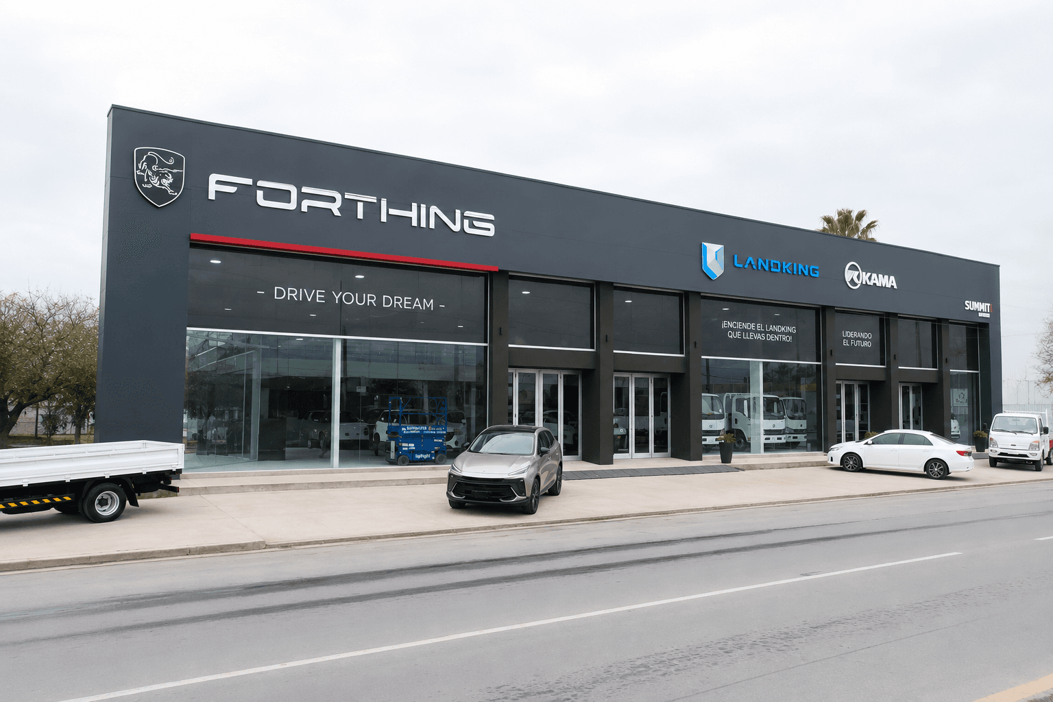 Fachada de Summit Motors en Av. Carranza 182, Villa Nueva, Córdoba
