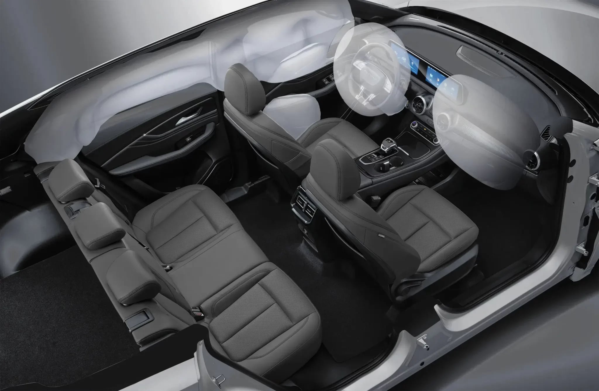 Sistema de airbags del FORTHING T5 HEV
