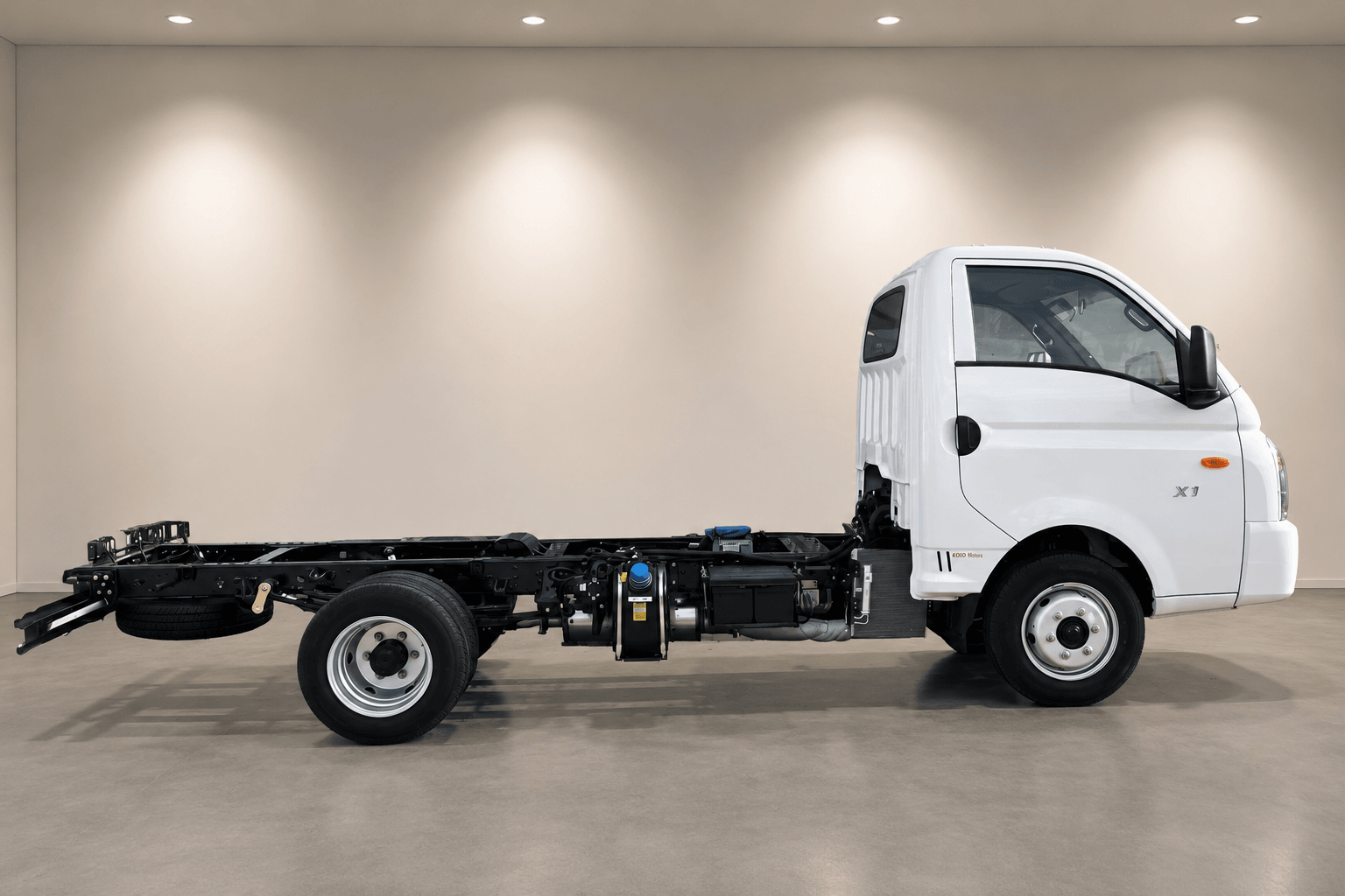 KAMA X1 CHASIS · motorización WEICHAI