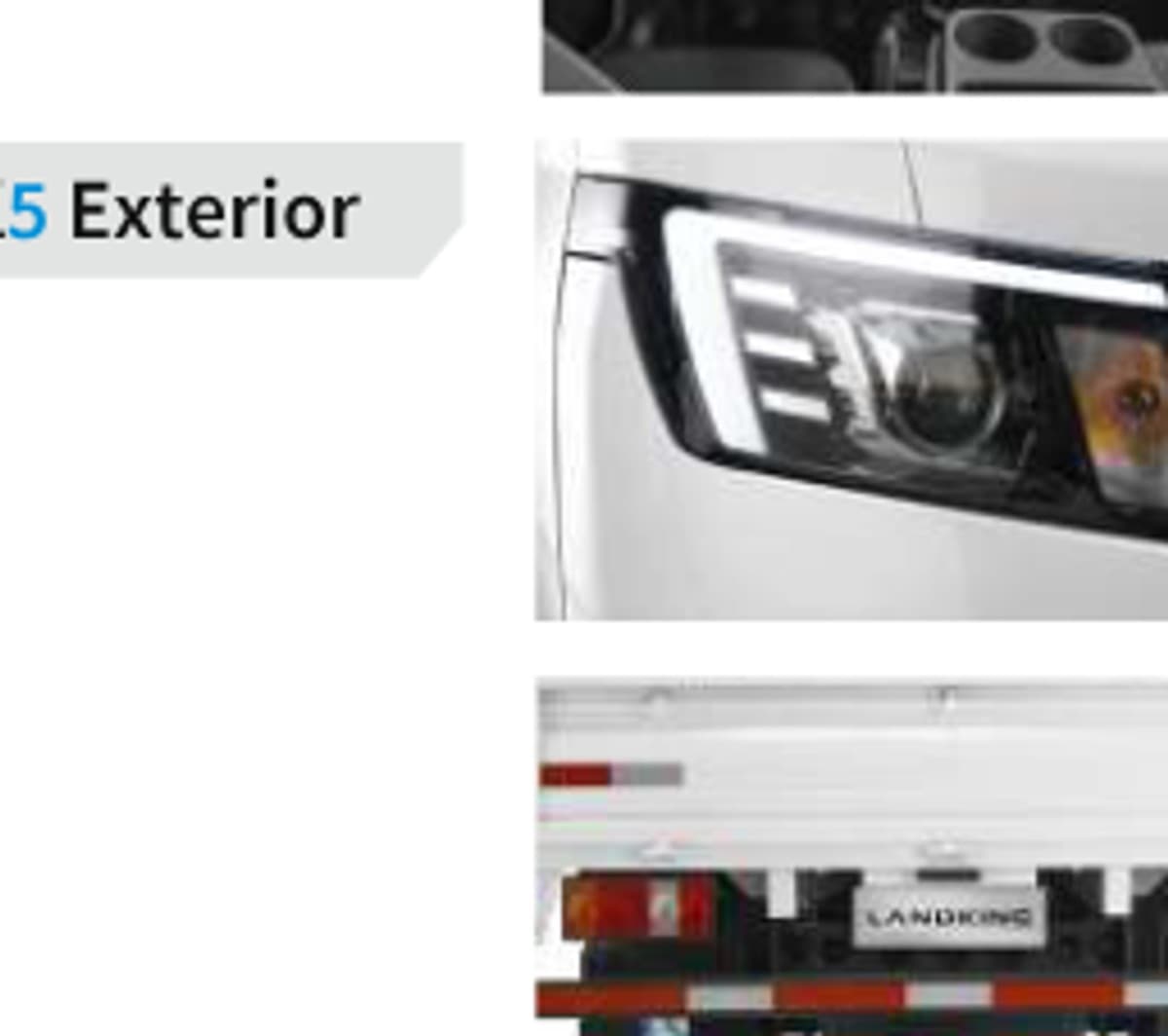 LANDKING LK5, detalle exterior 1